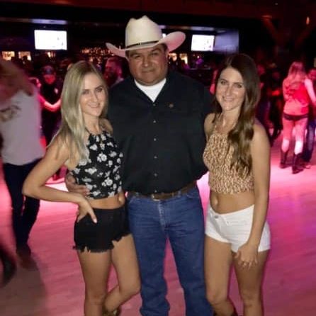 Bailey and Blythe Dorfmeyer The Hair Standard Las Vegas country dancing